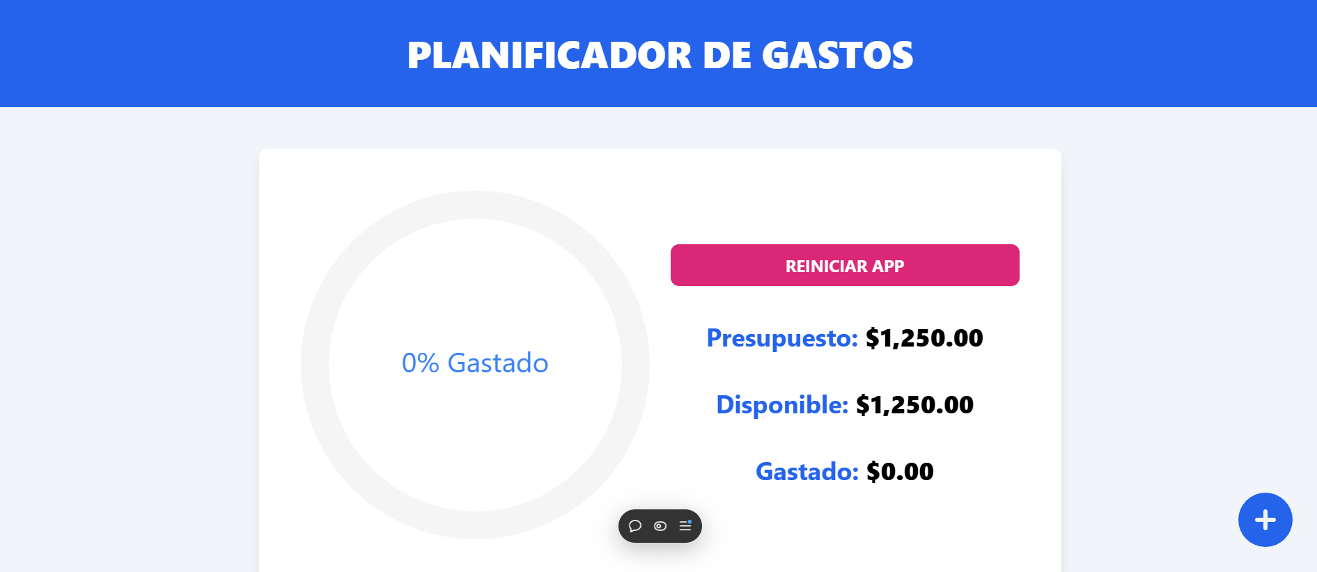 Control de Gastos